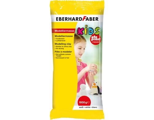 Eberhard F. Modellierm.EFA PLAST cl. Kid. 1kg, weiss