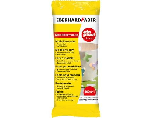 Eberhard F. Modellierm.EFA PLAST classic 500g, weiss