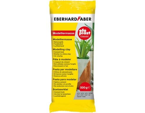 Eberhard F. Modellierm.EFA PLAST classic 500g, grau