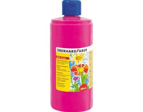 Eberhard F. EFACOLOR Tempera 500ml, karmin rosa