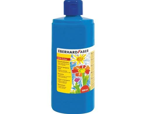 Eberhard F. EFACOLOR Tempera 500ml, phthaloblau