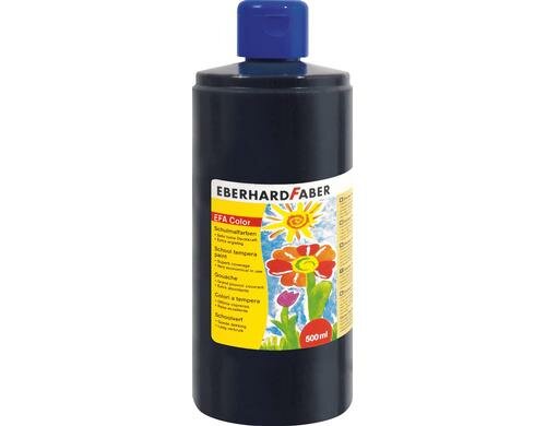 Eberhard F. EFACOLOR Tempera 500ml, schwarz