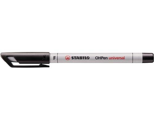 STABILO OHPen Universal NonPermanent F 10er Pack, schwarz