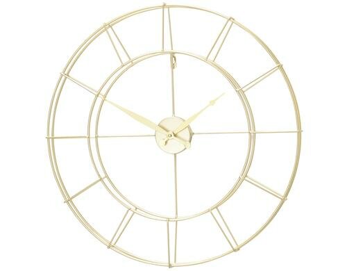 Boltze Wanduhr Alisha Analog, D 57 cm, B 6 cm, Eisen