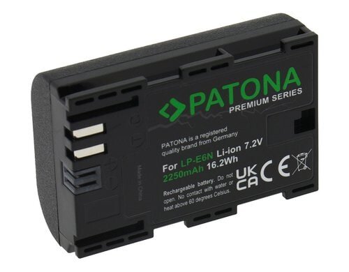 PATONA Premium Akku Canon LP-E6N 2040mAh / 7,2V / 14,7Wh