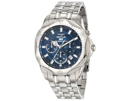 Sector Uhr R3273981006 44mm ss case chrono mvt blue d