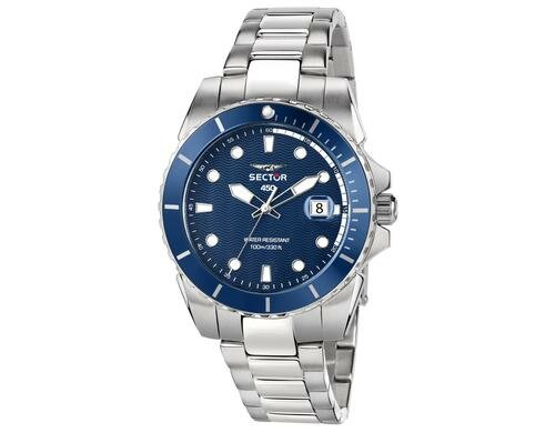 Sector Uhr R3253276003 41mm ss case 3h mvt blue dial