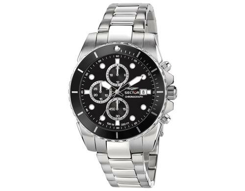 Sector Uhr R3273776002 43mm ss case chrono mvt black