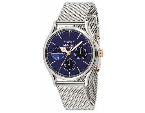 Sector Uhr MULT BLUE DIAL MESH R3253517009 660 43mm MULT BLUE DIAL MESH B