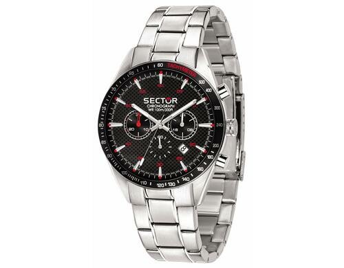 Sector Uhr CHR BLACK DIAL BR R3273616004 770 44mm CHR BLACK DIAL BR SS