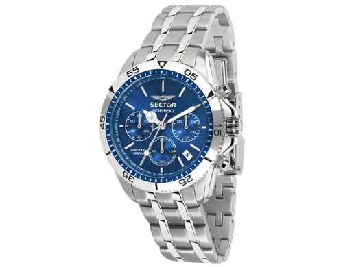 Sector Uhr R3273962001 SE 650 CHR 42MM BLUE DIAL BR S