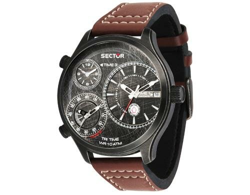 Sector Uhr TRAVELLER TRIALTIME R3251504003 TRAVELLER TRIALTIME 48mm GREY