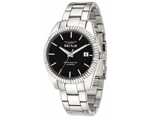 Sector Uhr 240 GENTS R3253240011 240 GENTS 48mm 3H BLACK DIAL S