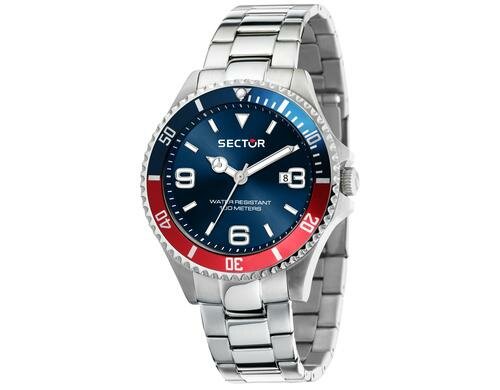 Sector Uhr 230 R3253161018 230 43mm 3H BLUE DIAL BR SS