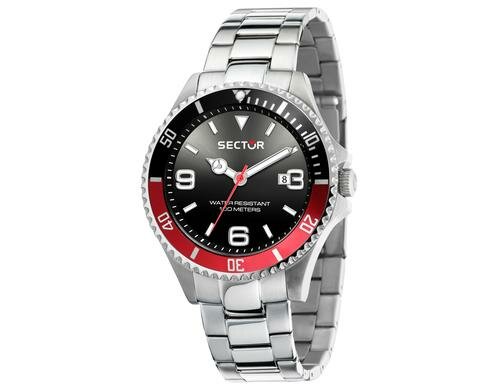 Sector Uhr 230 R3253161021 230 43mm 3H GRAY DIAL BR SS