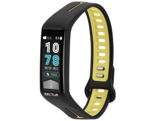 Sector Uhr R3251278002 20x41mm abs case black silicon