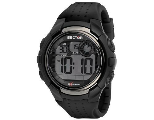 Sector Uhr EX-34 R3251533003 EX-34 51mm DIGITAL BLACK STRAP