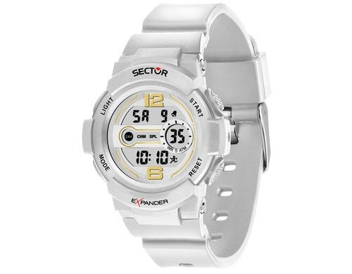 Sector Uhr EX-16 R3251525501 EX-16 DIGITAL WHITE DIAL WHITE