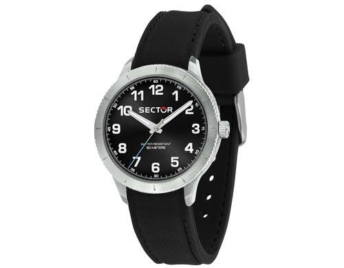 Sector Uhr 270 R3251578005 270 37MM 3H BLACK DIAL BLACK S
