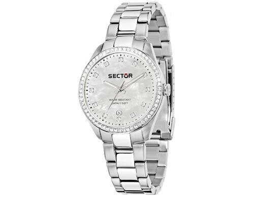 Sector Uhr 120 R3253588515 120 36mm 3H MOP DIAL W/CRYSTAL