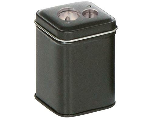 Standardgraph Dosenspitzer viereckig schwarz, 1 Stk.