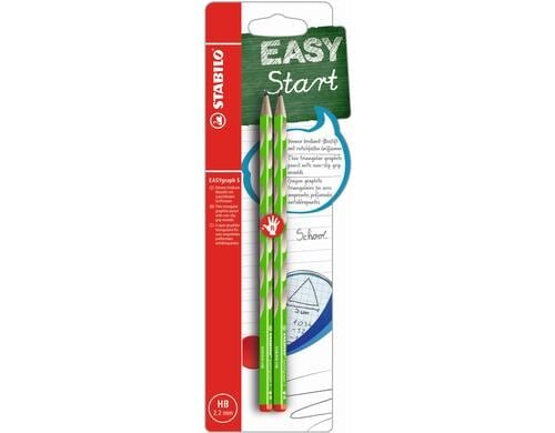 STABILO EASYgraph 2er S rechtshänder, grün