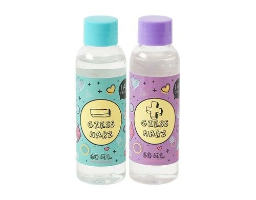 I am Creative Giessharz 2 x 60 ml transparent, Resin