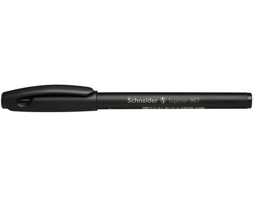 Schneider Fineliner 967 schwarz, 10 Stk.