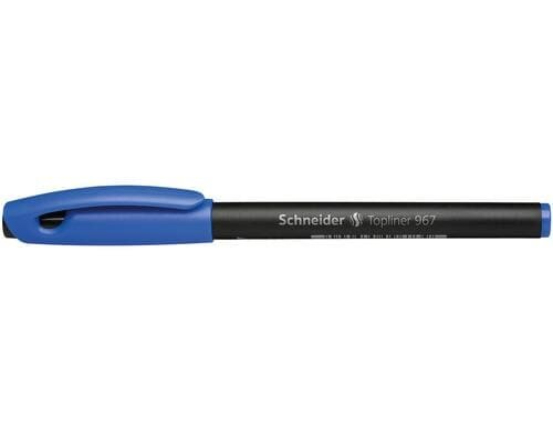 Schneider Fineliner 967 blau, 10 Stk.