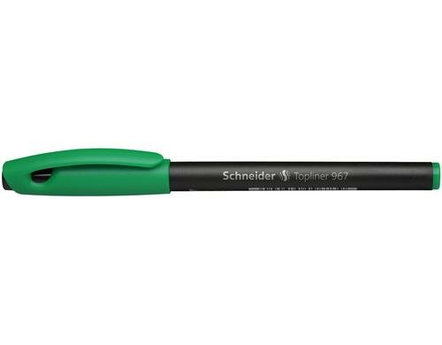 Schneider Fineliner 967 grün, 10 Stk.