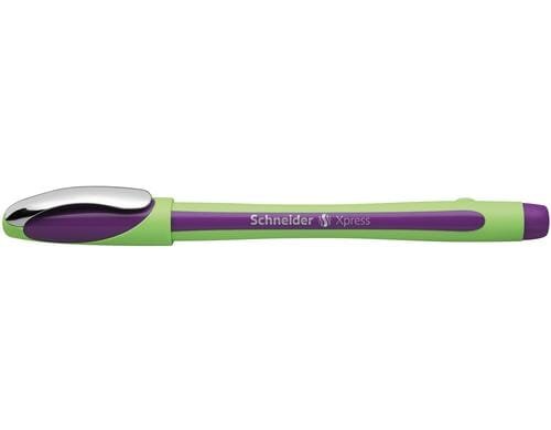 Schneider Fineliner Xpress violett, 10 Stk.