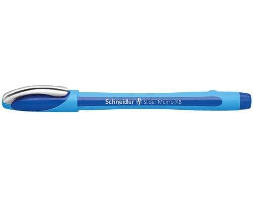 Schneider Kugelschreiber Slider Memo blau, 10 Stk.