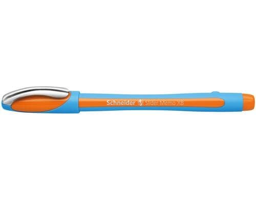 Schneider Kugelschreiber Slider Memo orange, 10 Stk.