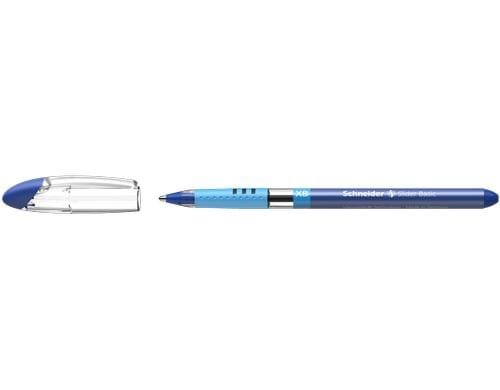 Schneider Kugelschreiber Slider Basic XB blau, 10 Stk.