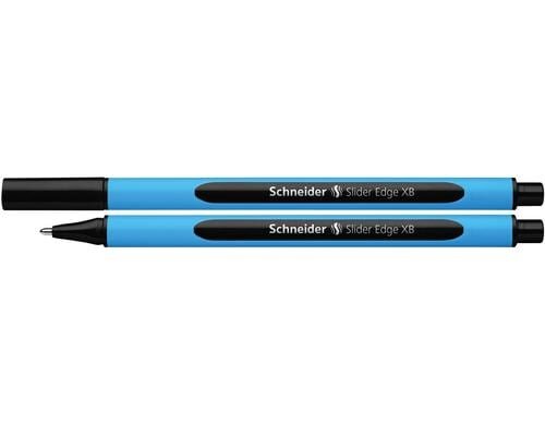 Schneider Kugelschreiber Slider Edge schwarz, 10 Stk.