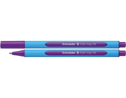 Schneider Kugelschreiber Slider Edge violett, 10 Stk.
