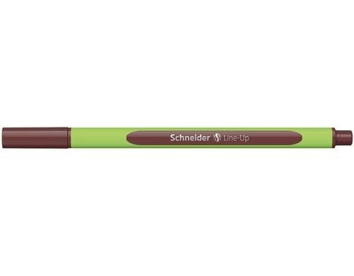 Schneider Fineliner Line-Up dunkelbraun, 10 Stk.