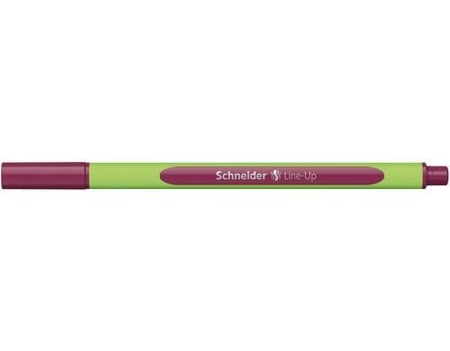 Schneider Fineliner Line-Up karminrot, 10 Stk.