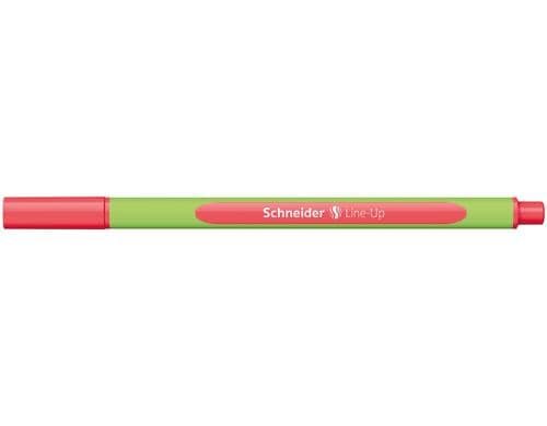 Schneider Fineliner Line-Up neonrot, 10 Stk.