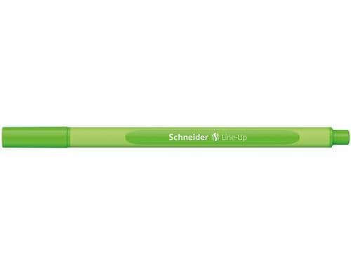 Schneider Fineliner Line-Up neongrün, 10 Stk.