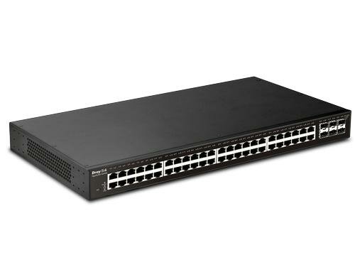 Draytek VigorSwitch G-2540 :48 Ports Layer 2+, managed, 6xSFP+ Ports