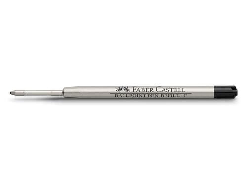 Faber-Castell Ersatzmine Kugelschreiber F, Schwarz