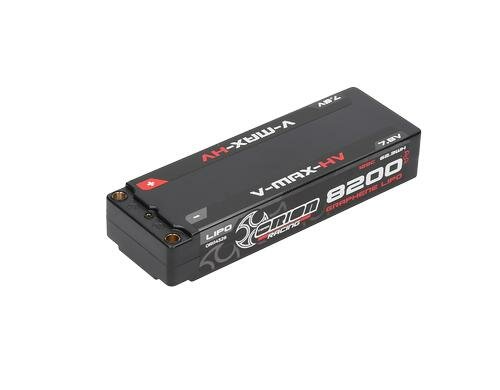 Team Orion V-Max Graphene 7.6V 8200mAh HV LiPo, 2S, 128C, 5mm Hardcase