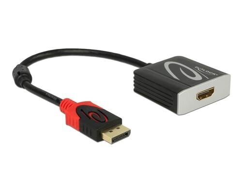 Delock DisplayPort Adapter, 4K bis 60HZ HDR DisplayPort 1.4 zu HDMI, aktiv