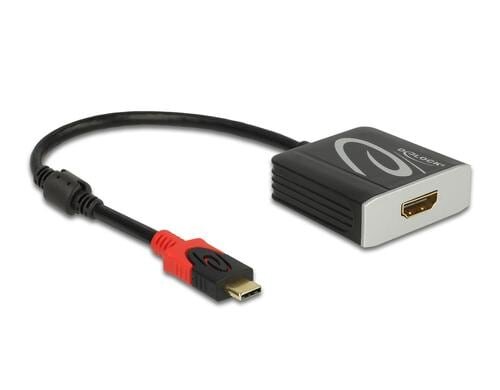 Delock Typ-C Adapter, 4K/60Hz, HDR USB Typ-C zu HDMI, aktiv