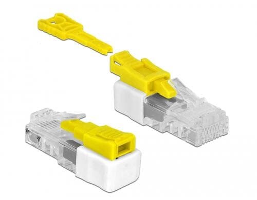 Delock RJ-45 Portblocker, 5er Set zum Schutz von Netzwerkports