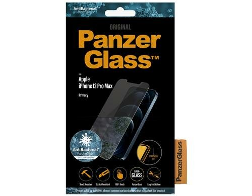 Panzerglass Displayschutz SF, Privacy, AB für iPhone 12 Pro Max