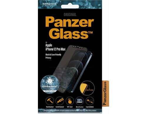Panzerglass Displayschutz CF, Privacy, AB für iPhone 12 Pro Max