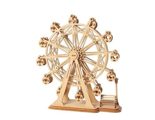 Riesenrad Lasercut Holzbausatz