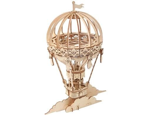 Heissluftballon Lasercut Holzbausatz